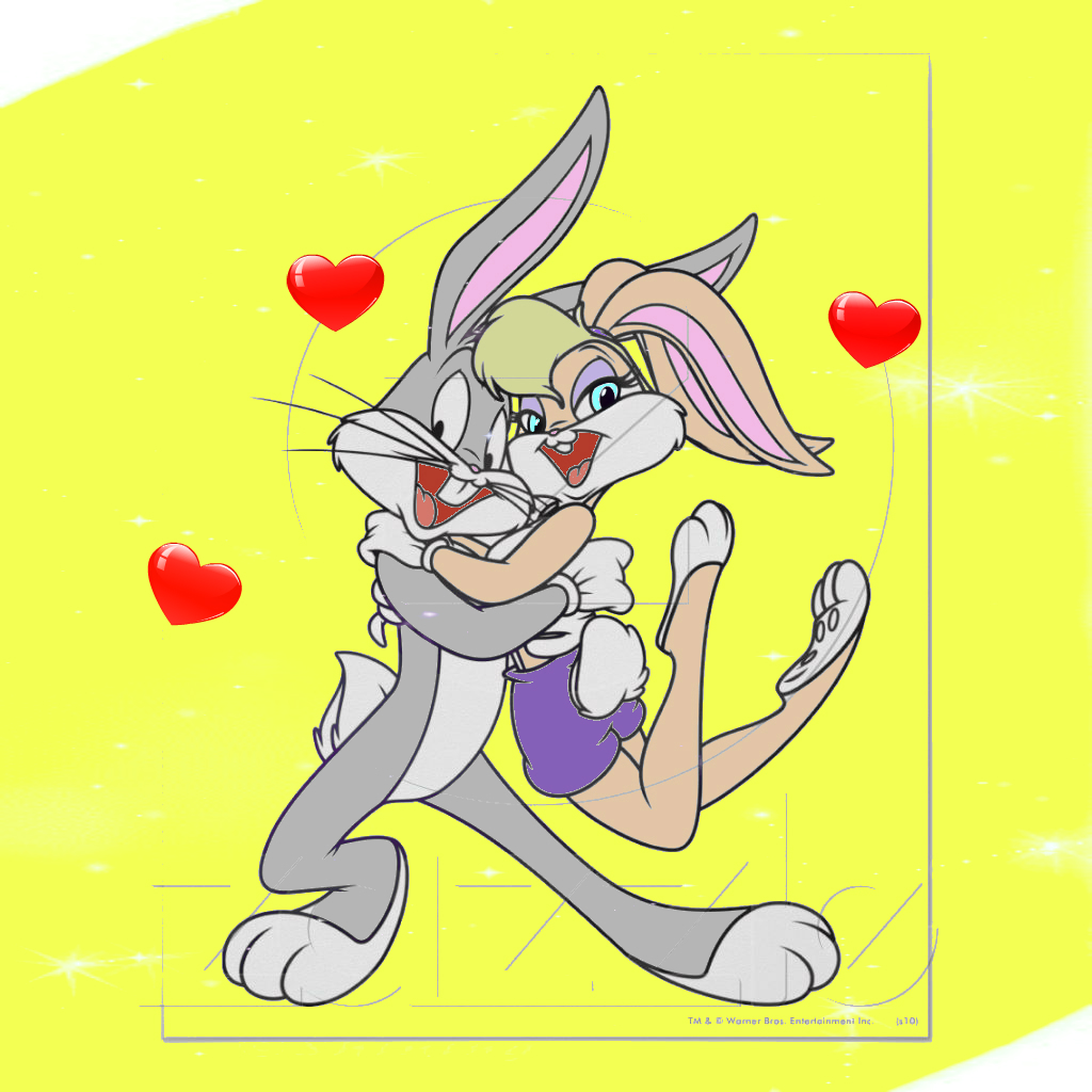 Lola And Bugs Bunny Color - Looney Tunes Lola And Bugs Bunny - HD Wallpaper 
