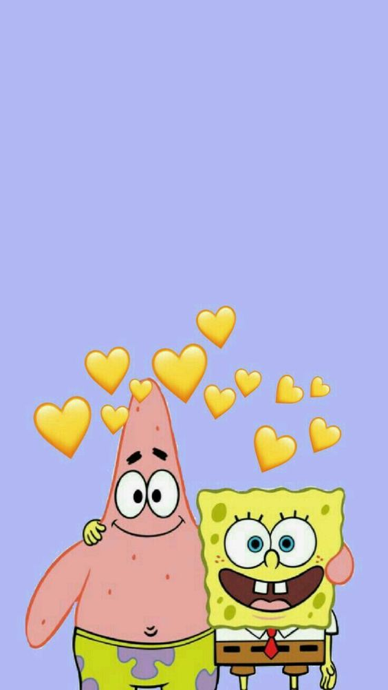 Aesthetic Spongebob And Patrick - HD Wallpaper 