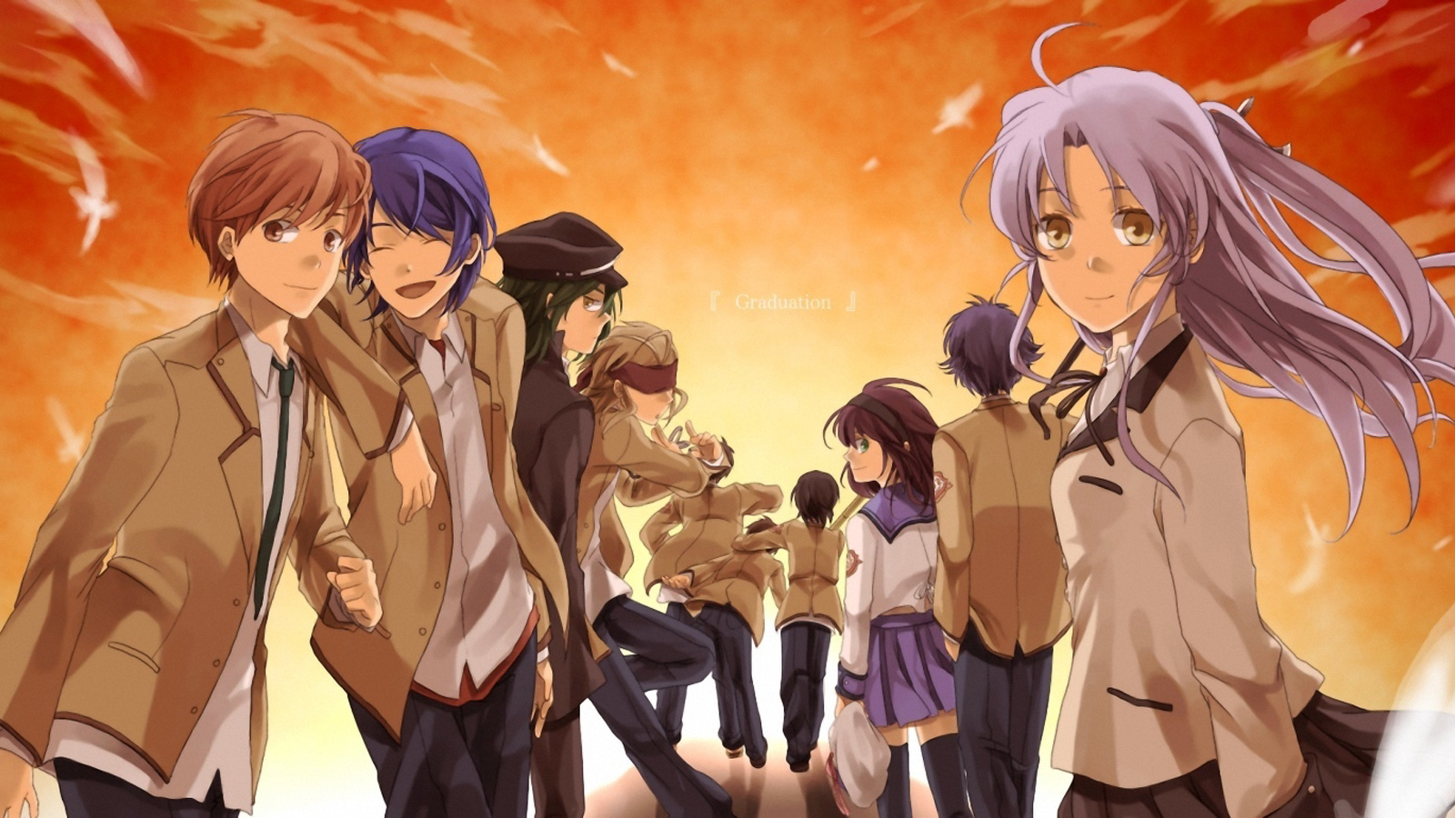 Angel Beats Wallpaper Hd 1600x900 Wallpaper Teahub Io