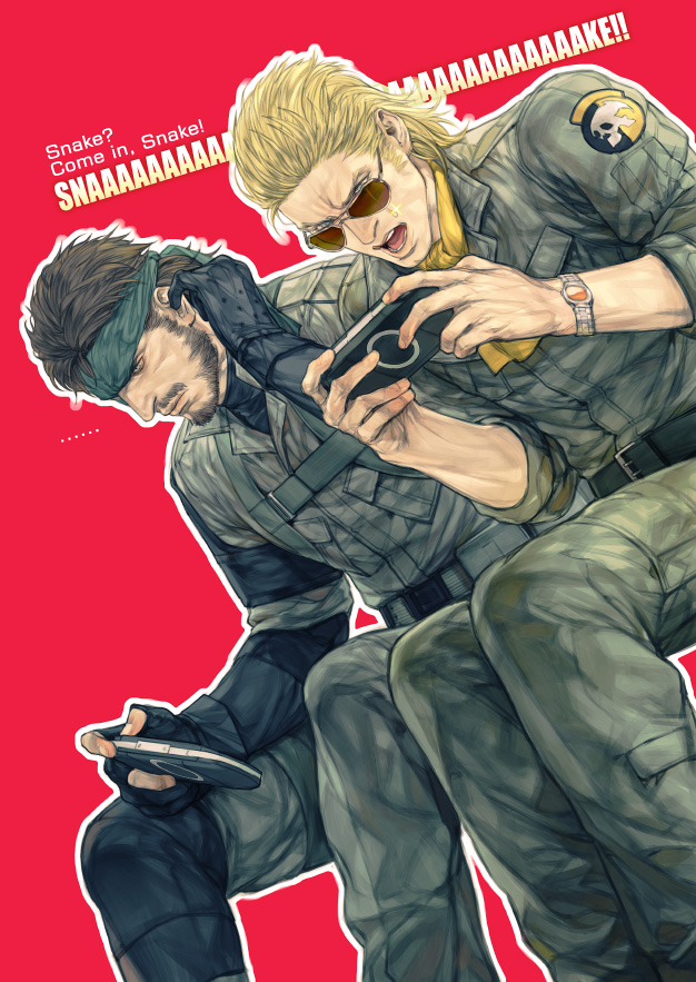 Kaz And Solid Snake - HD Wallpaper 