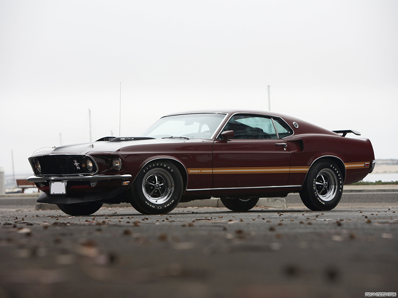 1969 Ford Mustang Mach 1 428 Super Cobra Jet - HD Wallpaper 