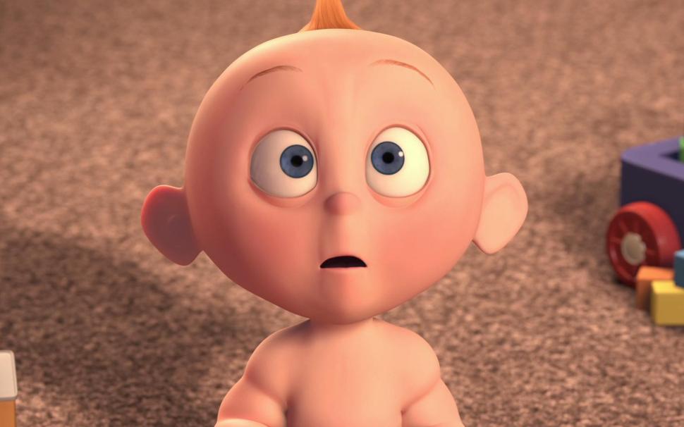 Supriced Cartoon Baby Wallpaper,cute Hd Wallpaper,cartoon - Jack Jack Incredible 2 - HD Wallpaper 