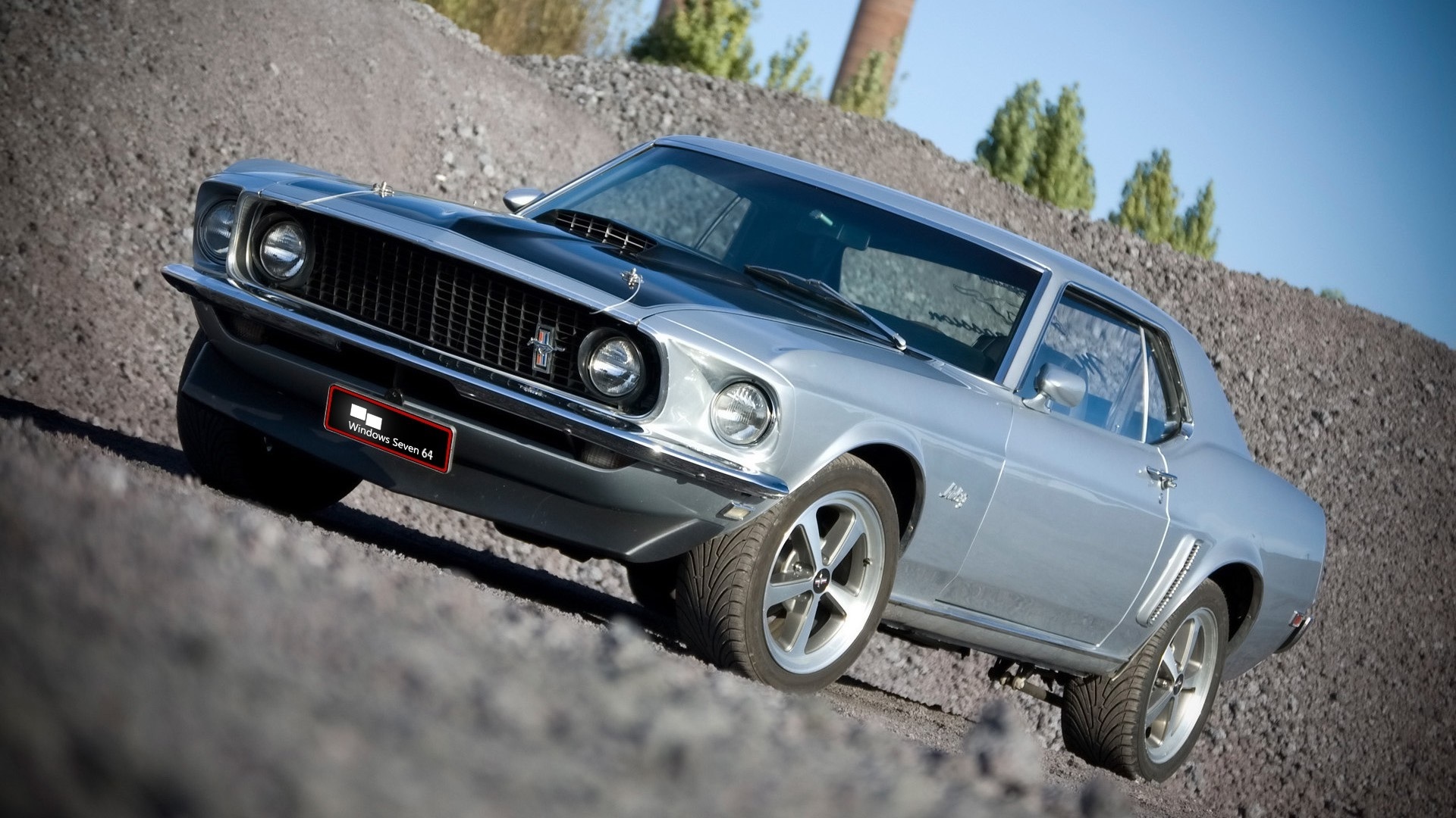 First Generation Ford Mustang - HD Wallpaper 