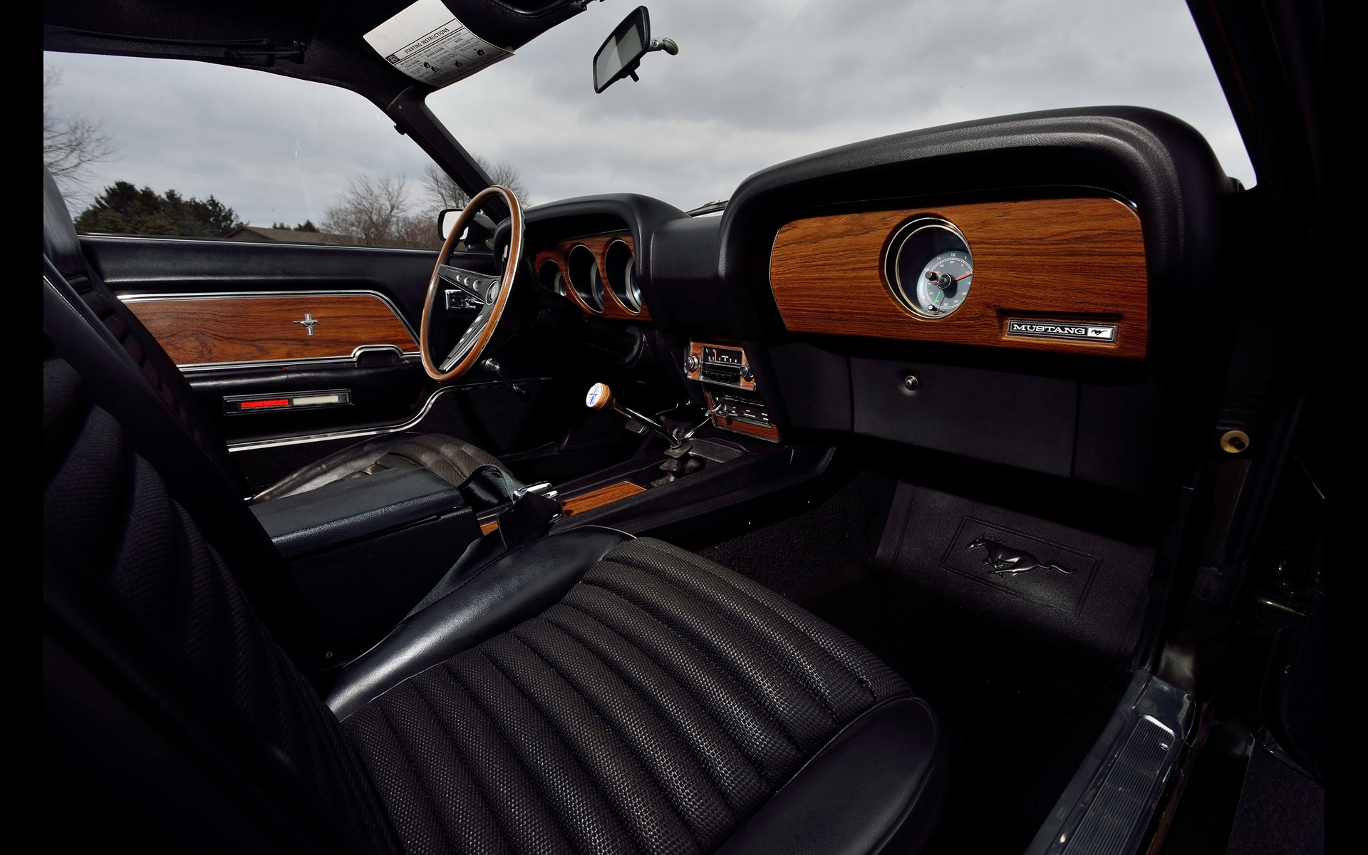 Black Jade Mustang 1969 Boss 429 - HD Wallpaper 