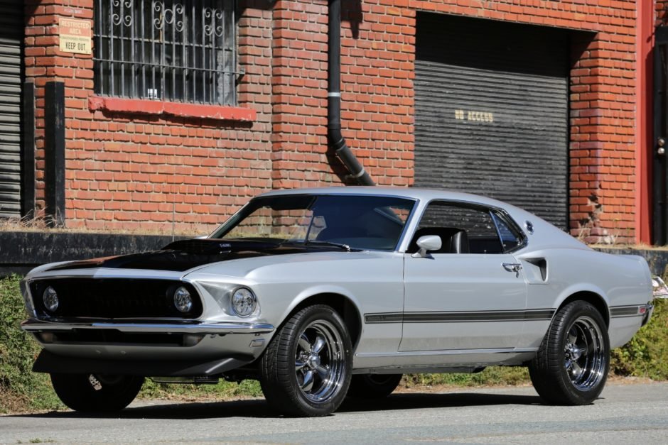 Fancy Ford Mustang Mach 1 1969 Price 69 For Car Wallpaper - 428 Cobra Jet 1969 Mach 1 Mustang Coupe - HD Wallpaper 