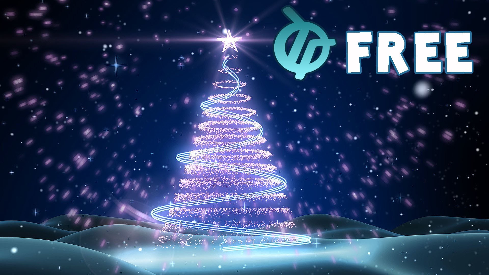 Free Christmas Tree Background Animation Youtube 
 - Animated Christmas Image Free - HD Wallpaper 