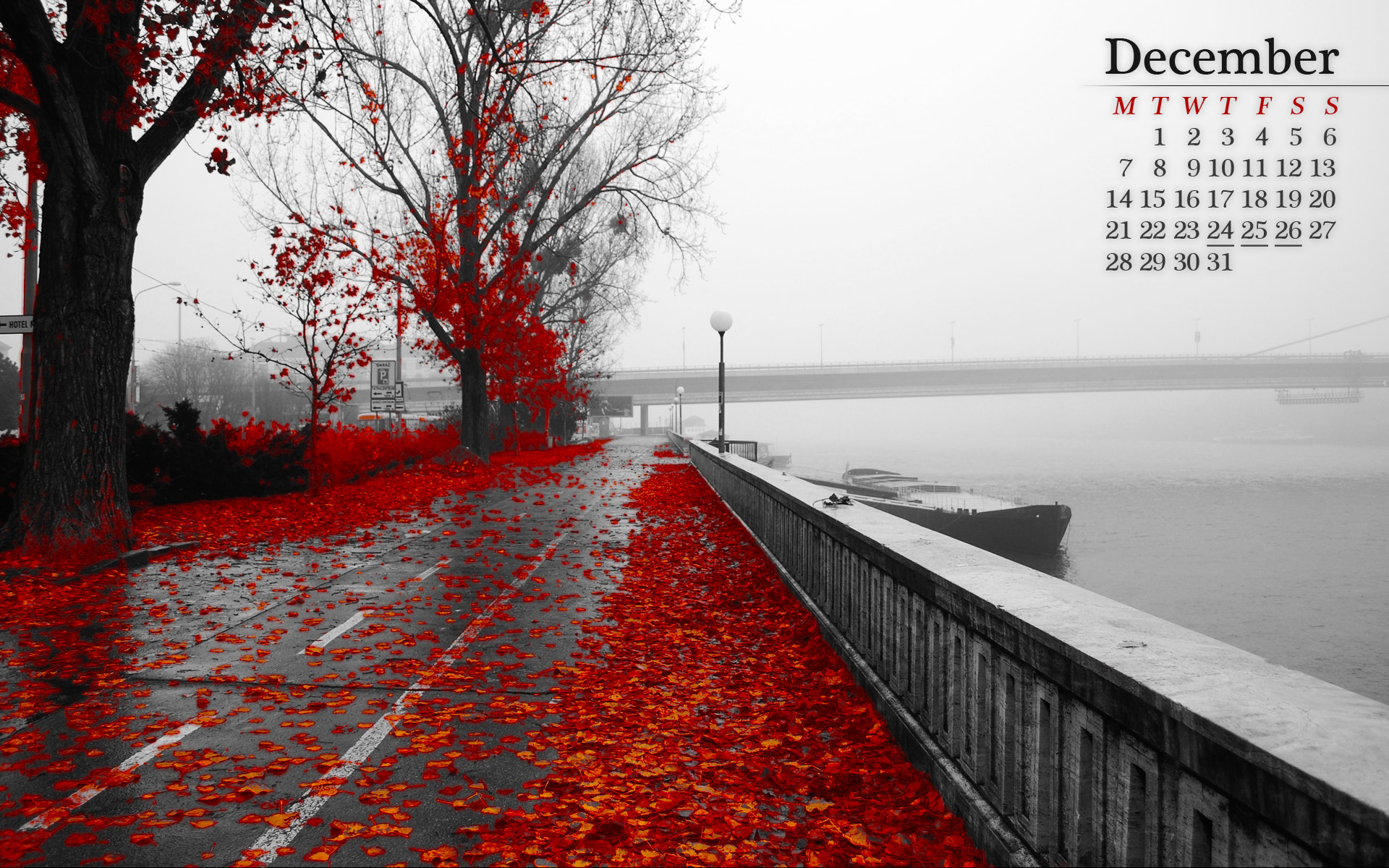 December Ja Raha H - HD Wallpaper 