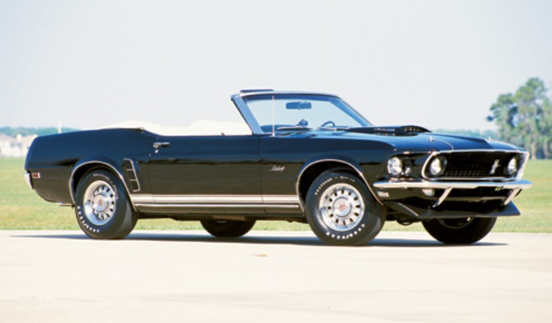 Luxury Ford Mustang 1969 Convertible 74 About Remodel - HD Wallpaper 