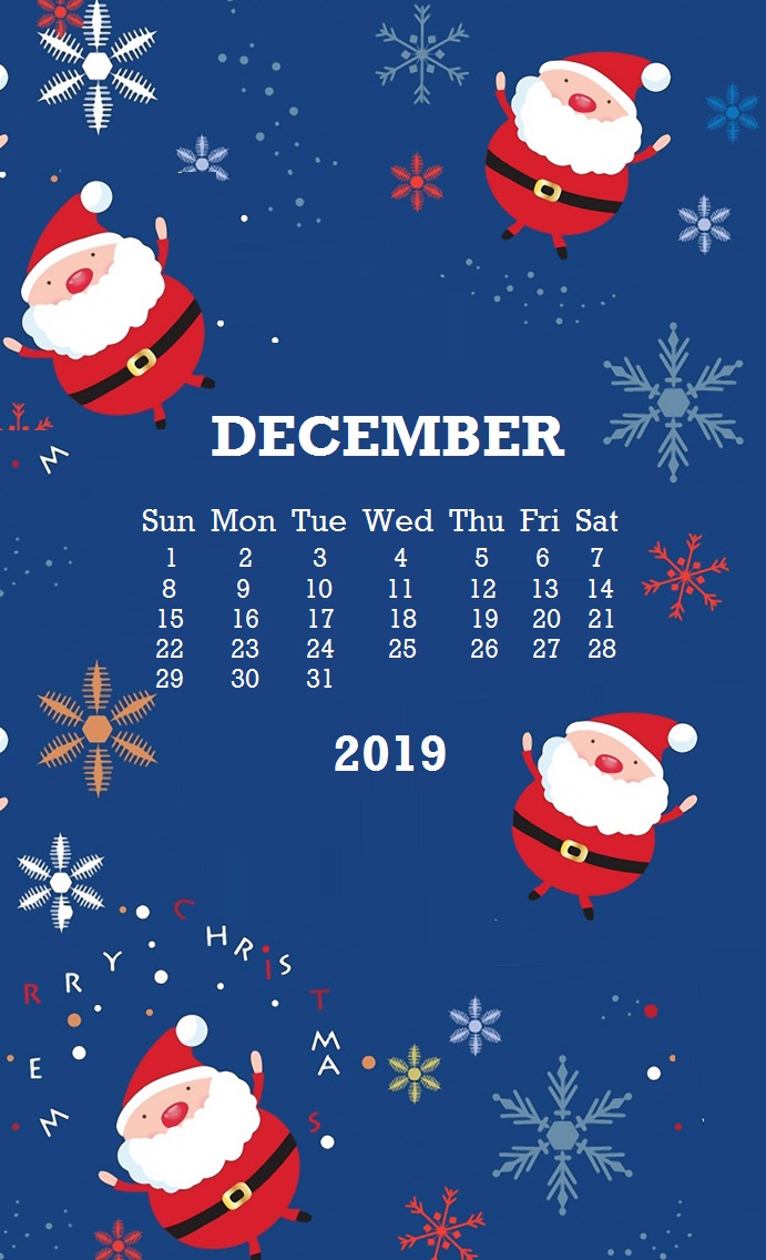 2019 December Iphone Calendar Wallpaper - HD Wallpaper 