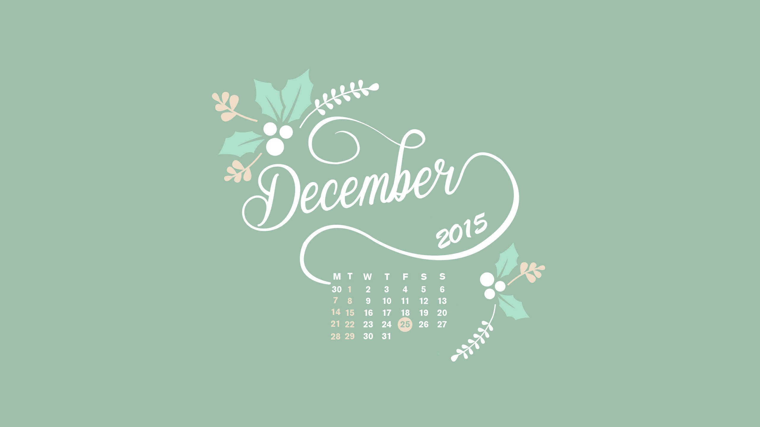 December Iphone Wallpaper - Calligraphy - HD Wallpaper 