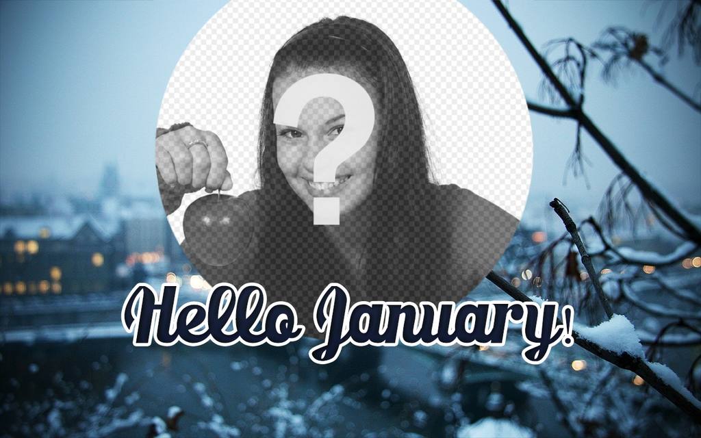 Wallpaper Of The Month Of January - Snowy City Wallpaper Macbook - HD Wallpaper 