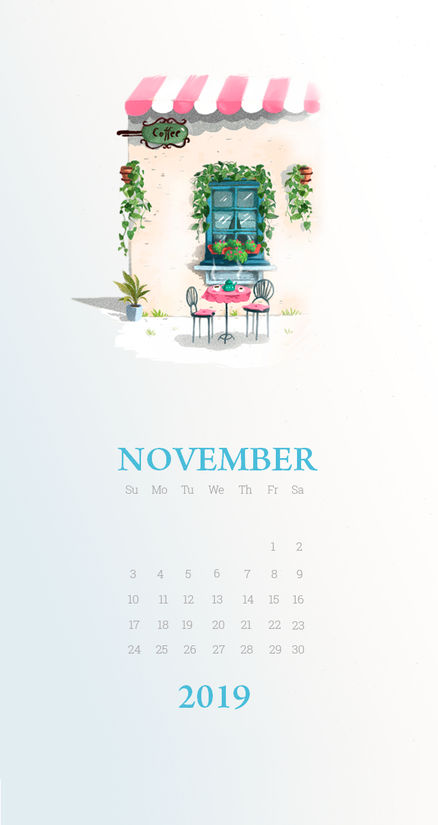 Beautiful November 2019 Iphone Wallpaper - HD Wallpaper 