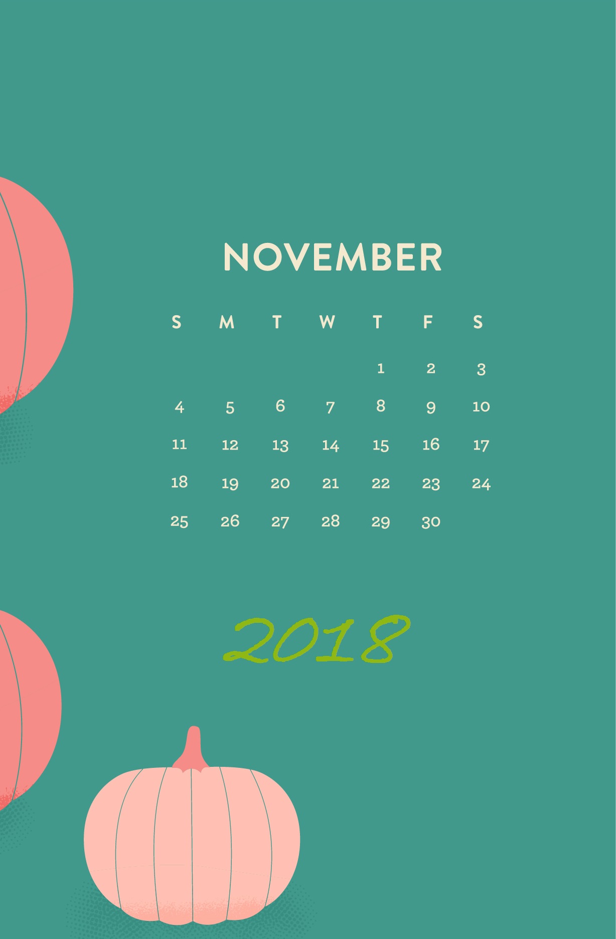 November 2018 Wallpaper With Calendar - November 2018 Wallpaper ...