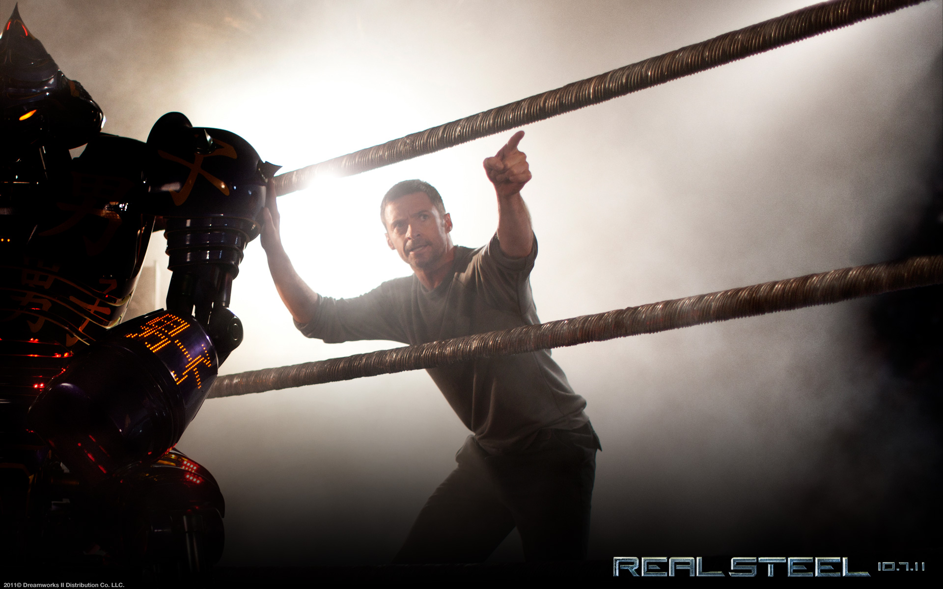 Hugh Jackman Real Steel - HD Wallpaper 