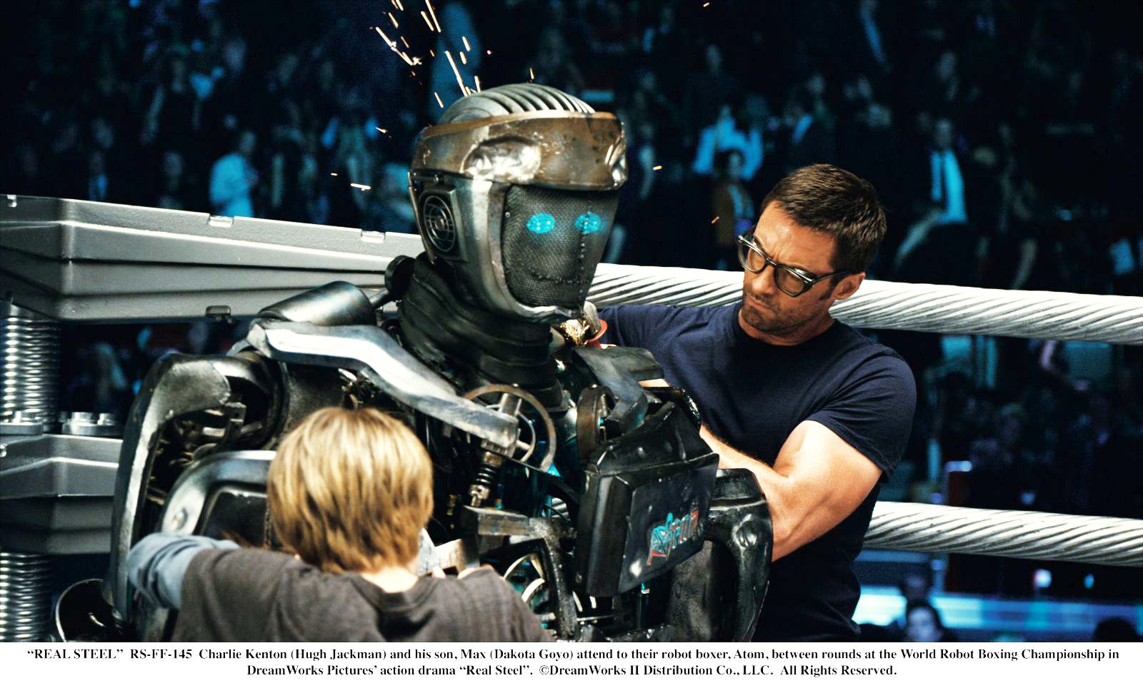 Dakota Goyo Stars As Max Kenton And Hugh Jackman Stars - Real Steel - HD Wallpaper 