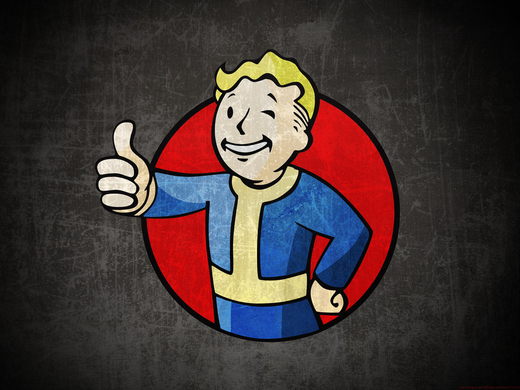 Pip Boy Fallout Boy Thumbs Up 1024x768 Wallpaper Teahub Io