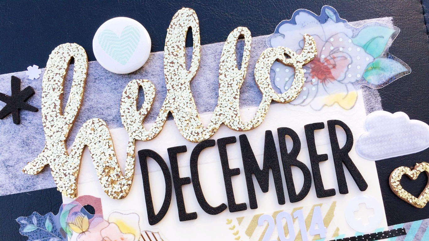 Cute Hello December-high Quality Wallpaper2014 - Hello December Hd - HD Wallpaper 