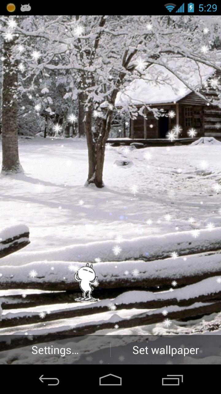 Snow - HD Wallpaper 