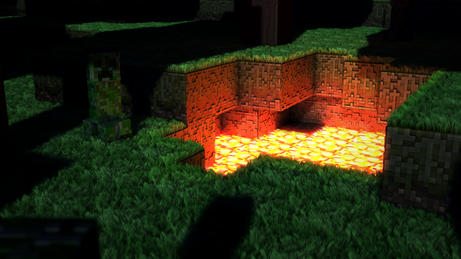 Com Category, Lava, Display Pixels - Minecraft Lava Shader - HD Wallpaper 