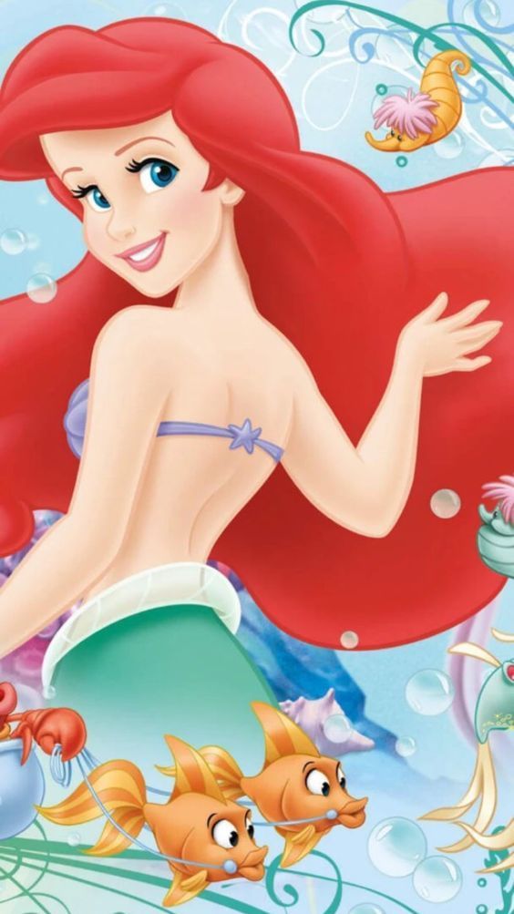 Ariel The Little Mermaid Disney Princess - 564x1003 Wallpaper 