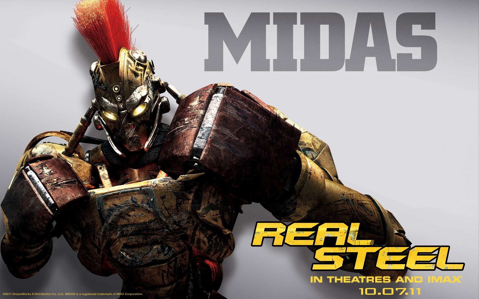 Wallpaper Midas In Real Steel - Real Steel Wallpaper Midas - HD Wallpaper 