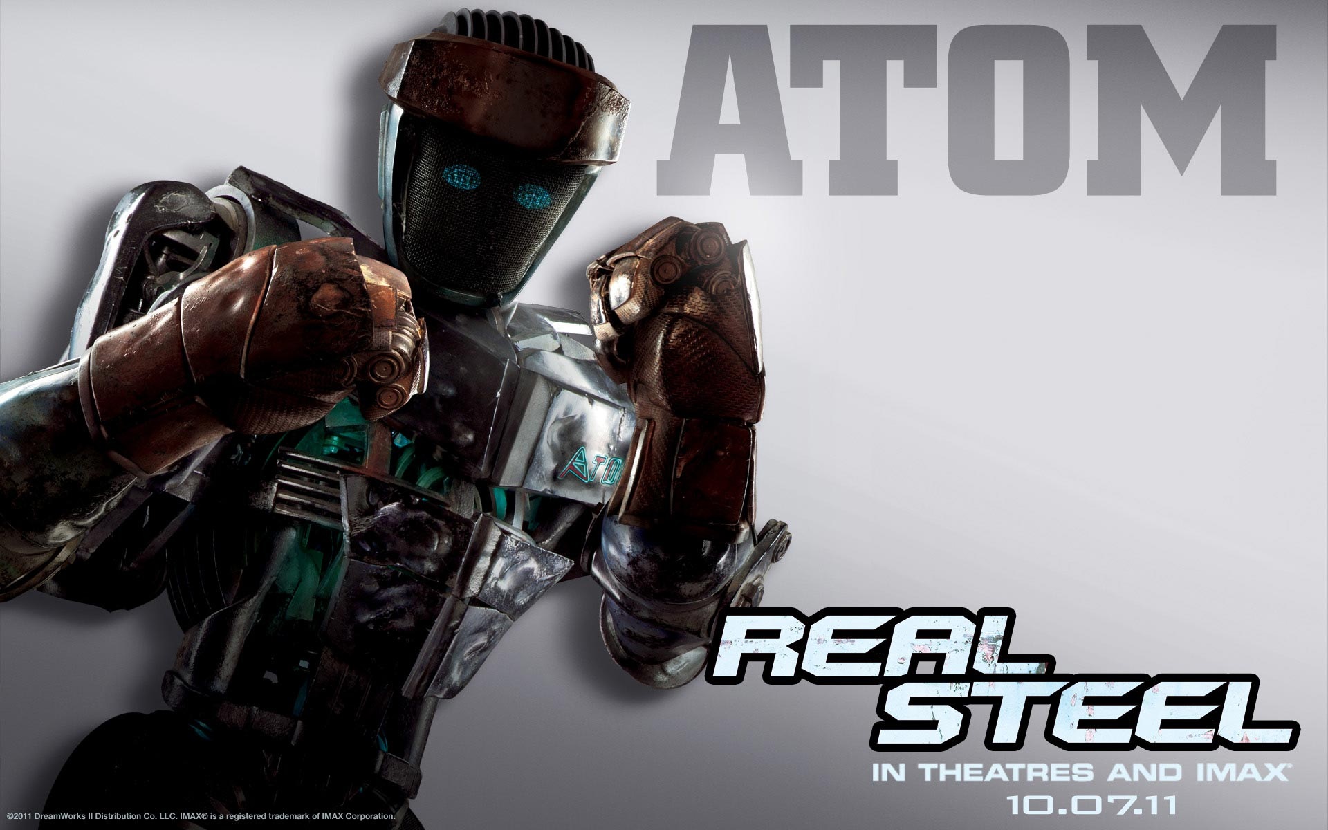Wallpaper Atom In Real Steel - Atom Wallpaper Real Steel - HD Wallpaper 