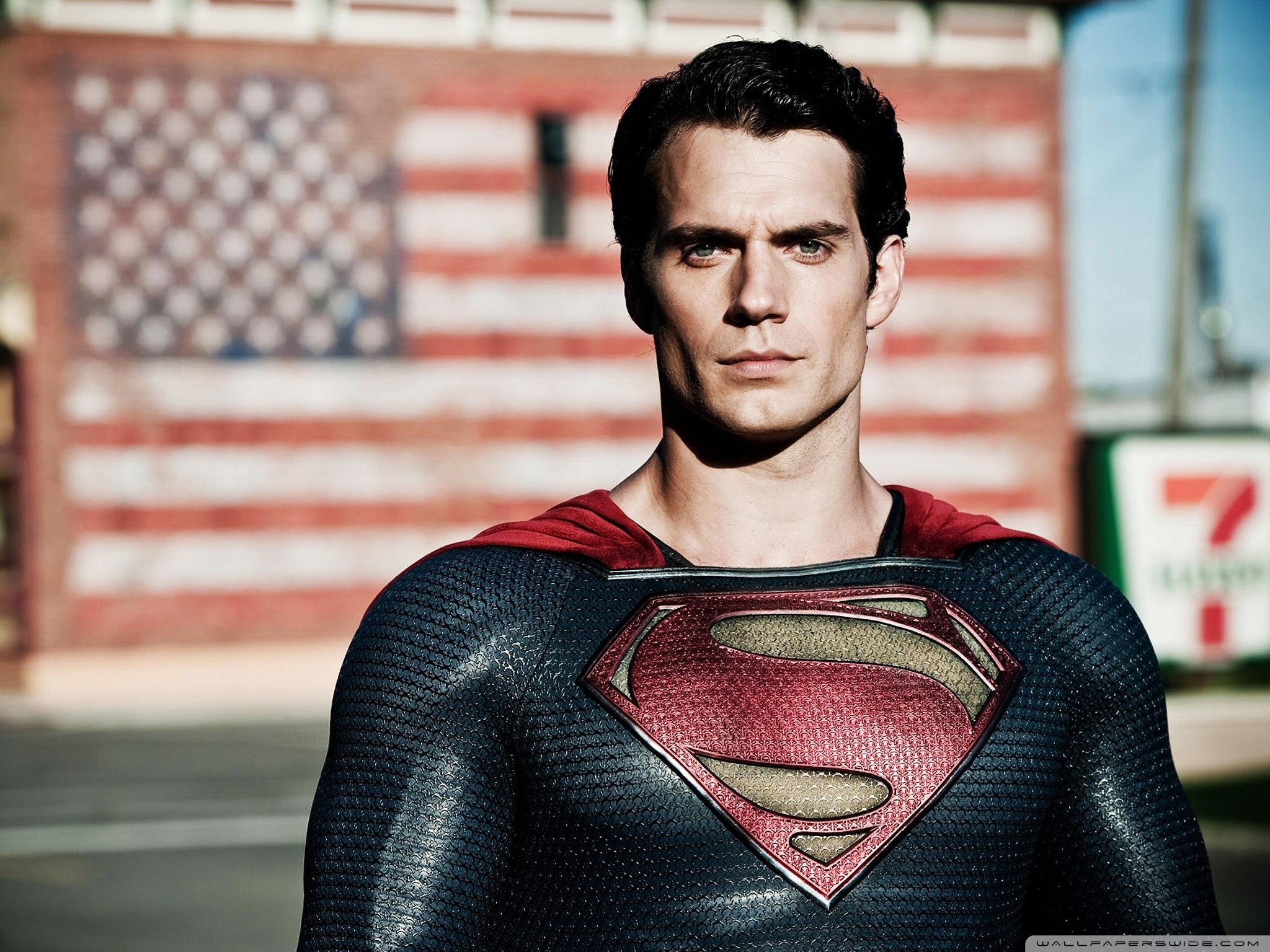 Henry Cavill Superman Face - HD Wallpaper 