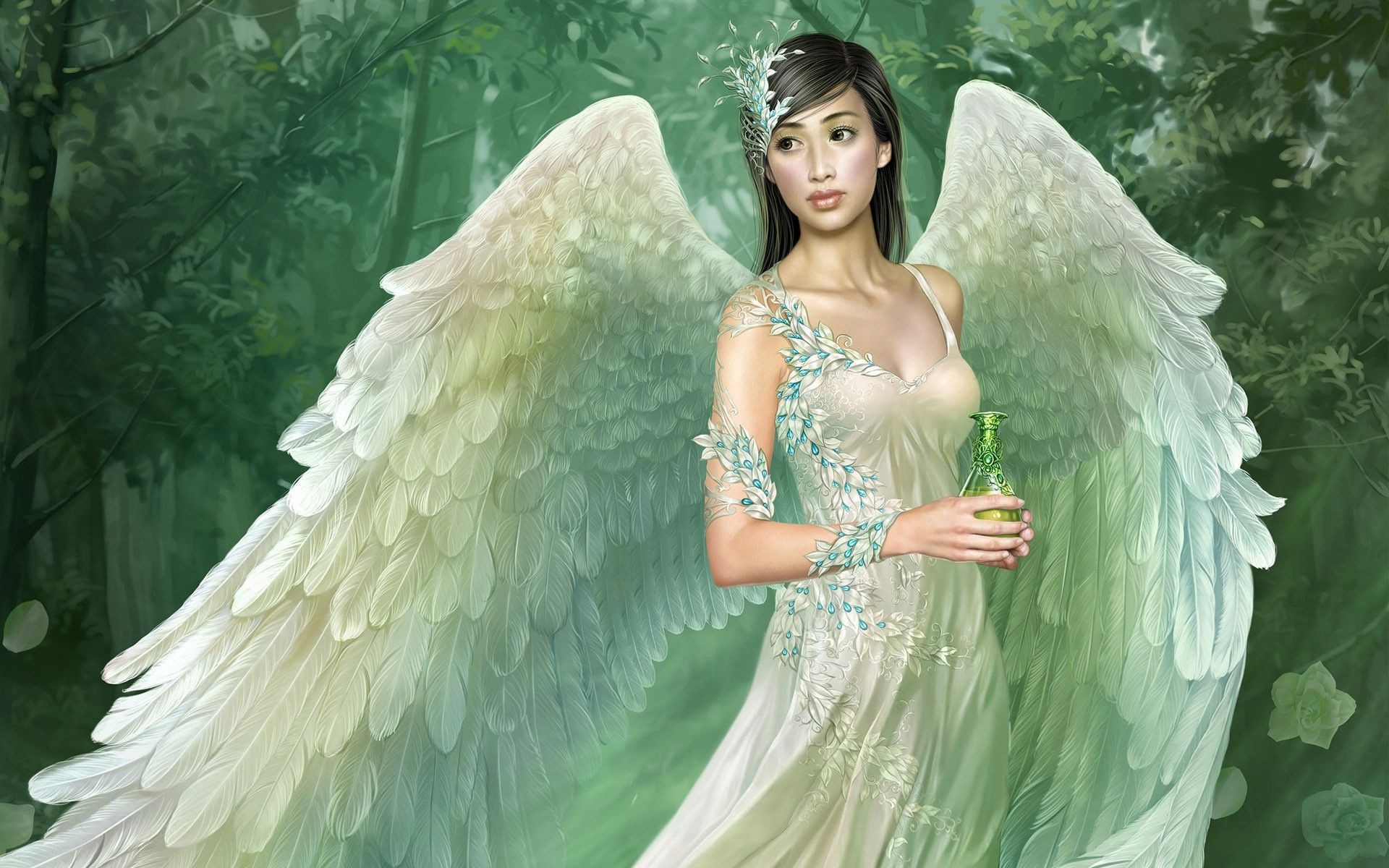 Best Fairy Wallpaper Ideas On Pinterest Fantasy World - Beautiful Fairy Wallpapers For Desktop - HD Wallpaper 