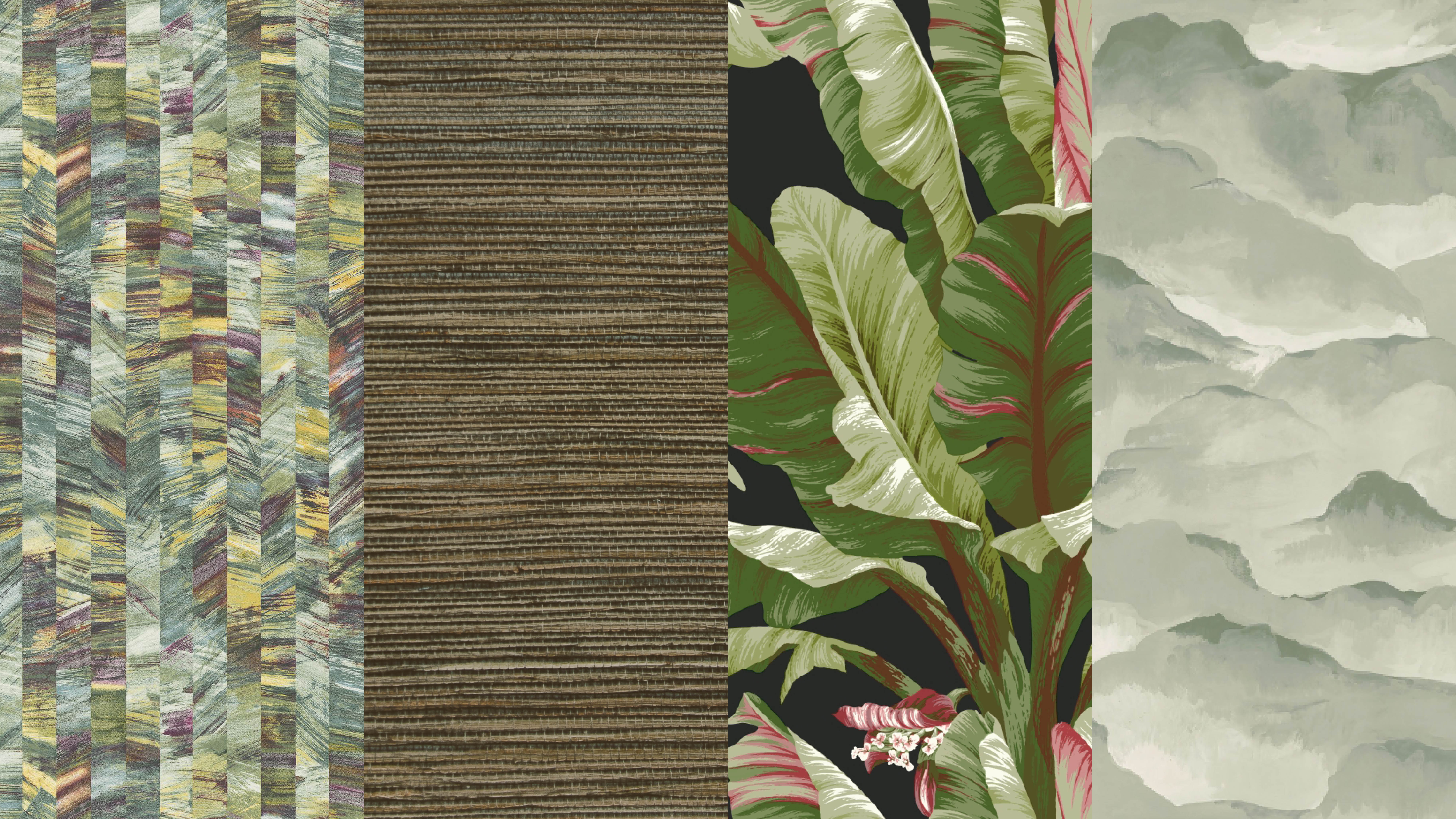 Credits Oxymore Three Collection, Casamance Ruvido - Ashford Tropics Banana Leaf - HD Wallpaper 