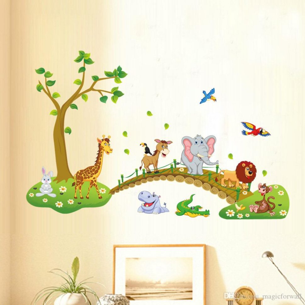 Wall Stickers Design For Baby Room - HD Wallpaper 