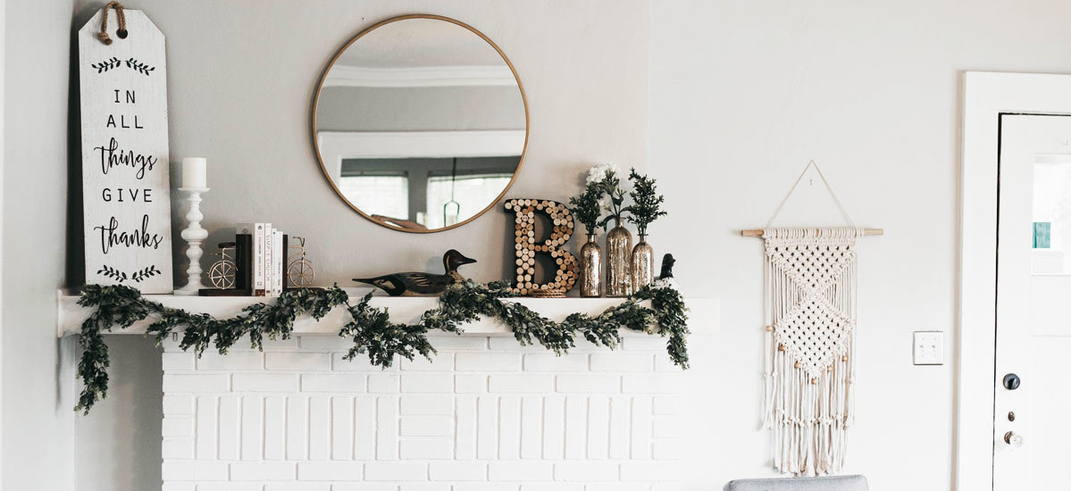 Brewster 437-rd0137 Alfred Supaglypta Wallpaper - Christmas Fireplace Decor Scandi - HD Wallpaper 