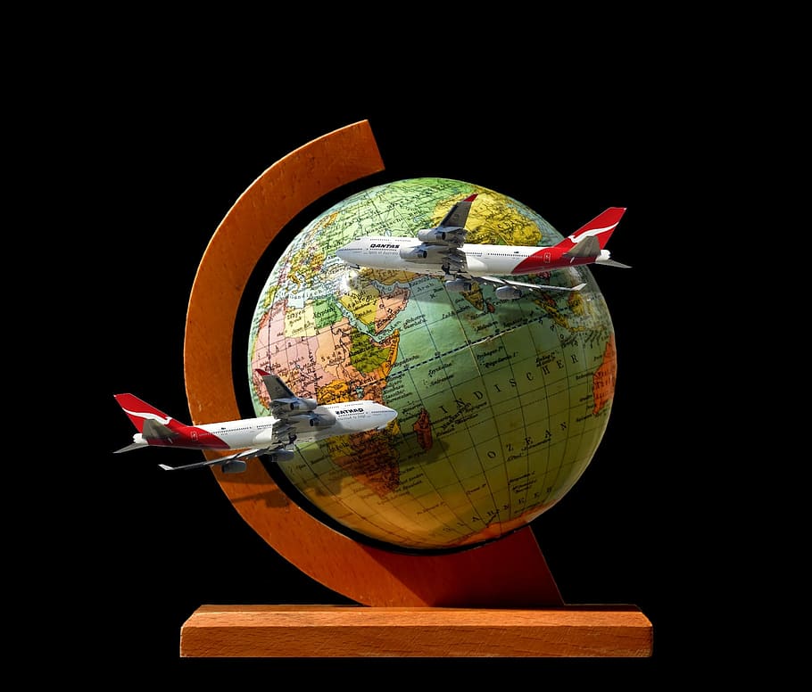 Symbolic, Fly Around The World, Trip Around The World, - Travel - HD Wallpaper 