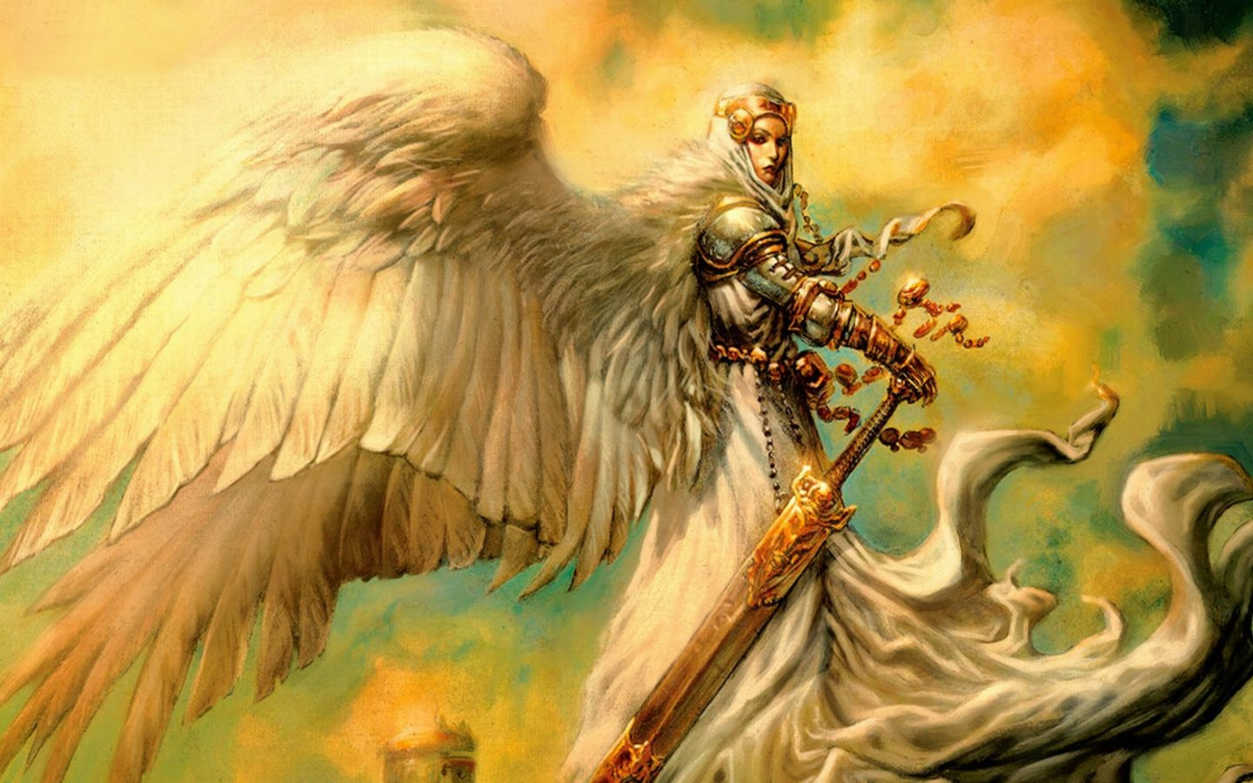 Angel Wings Wallpaper - HD Wallpaper 