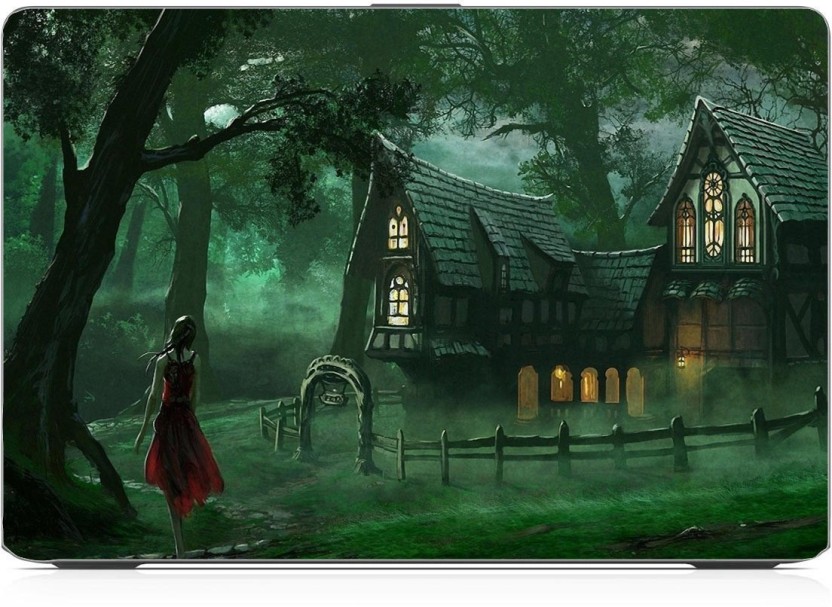 Cabin In The Woods Fairy Tale - HD Wallpaper 