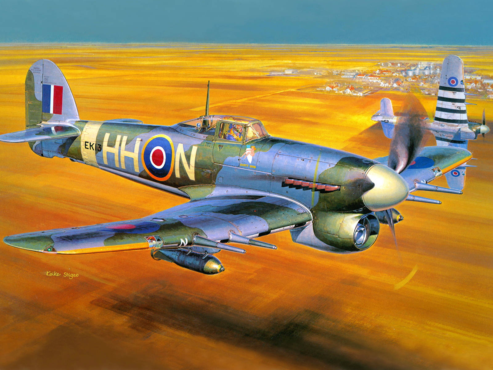 British Attack Planes Of Ww2 - HD Wallpaper 