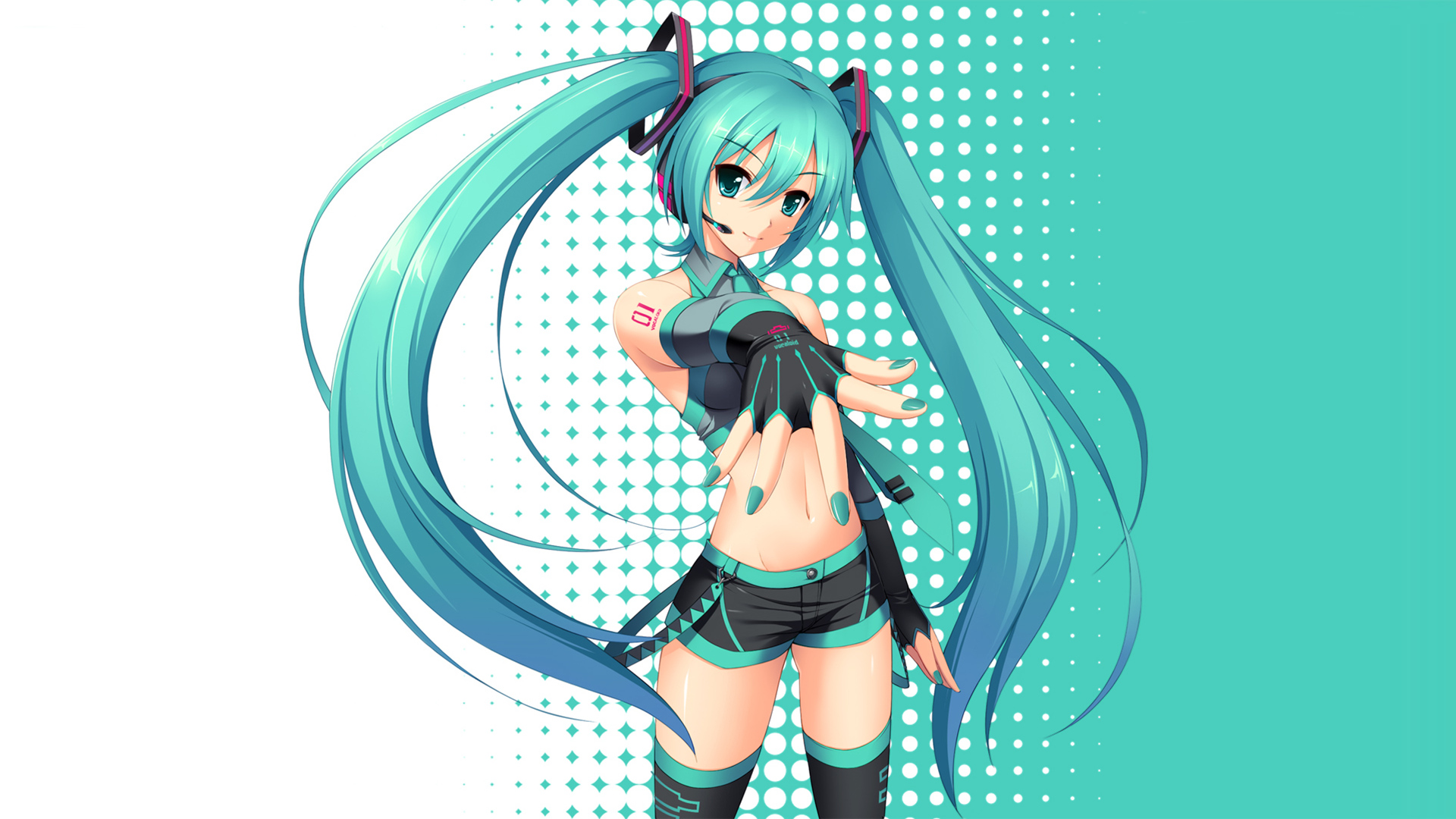 Anime Hatsune Miku - HD Wallpaper 