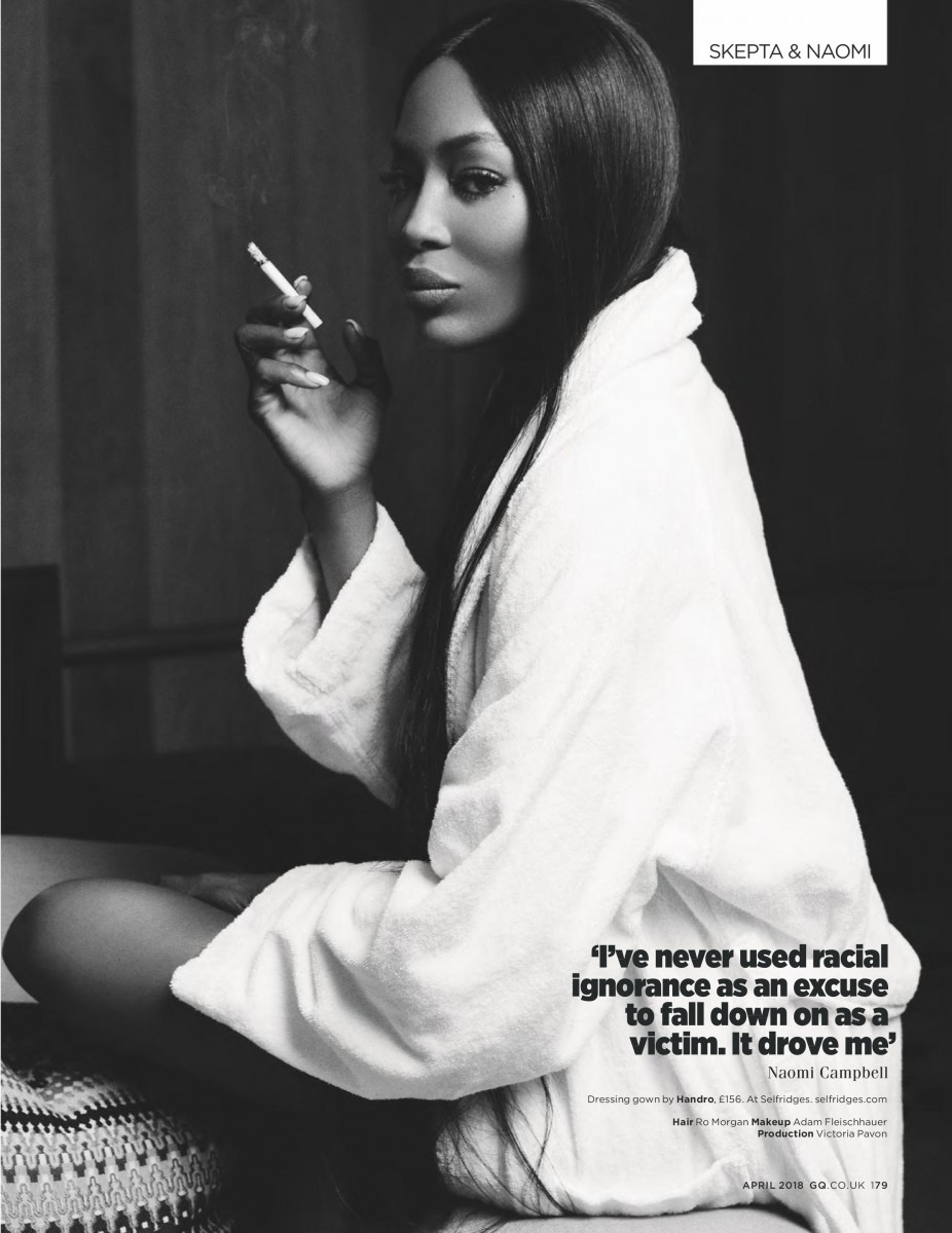 Pic - Skepta And Naomi Campbell Gq - HD Wallpaper 