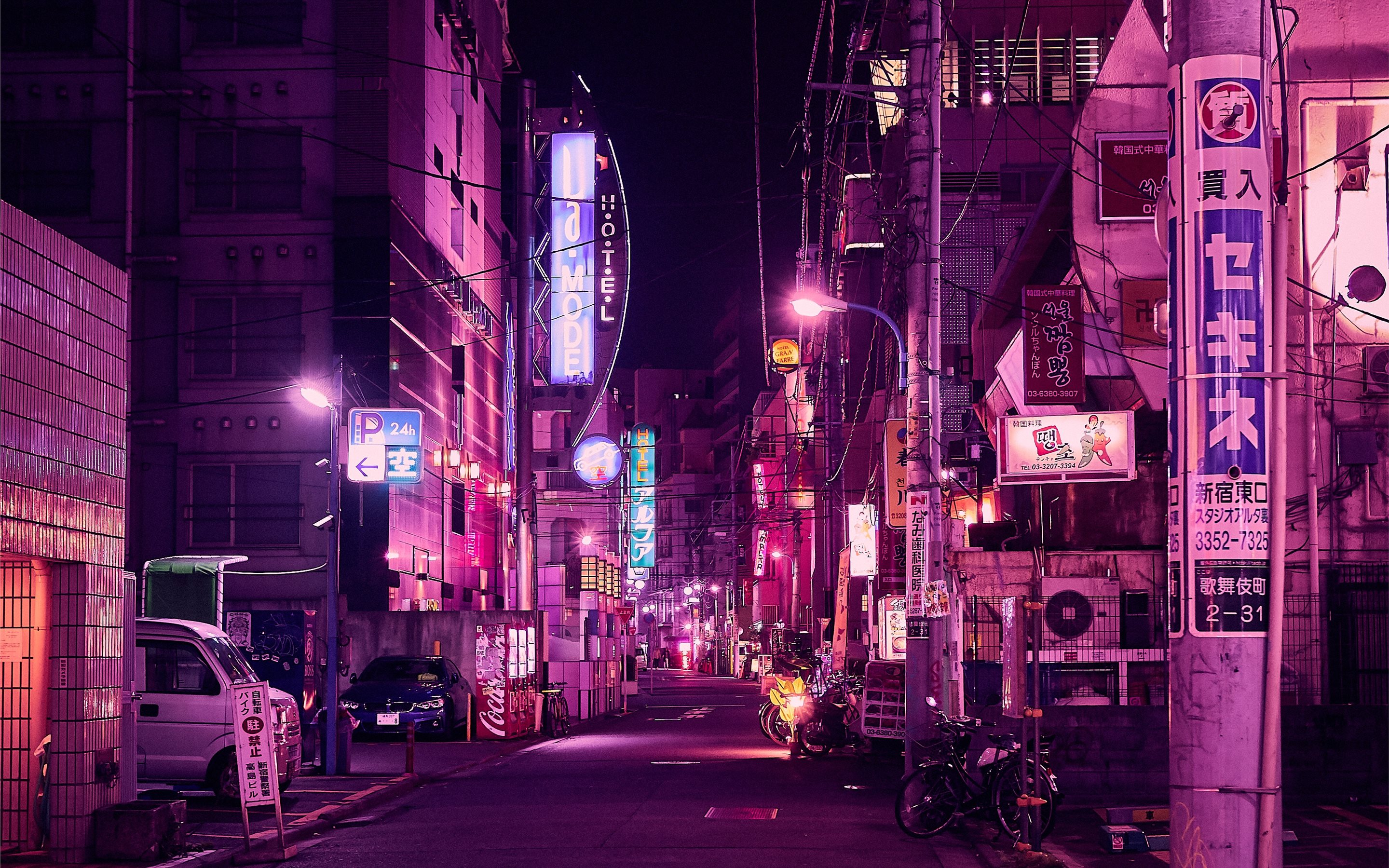 Neon Tokyo Wallpaper Iphone - HD Wallpaper 