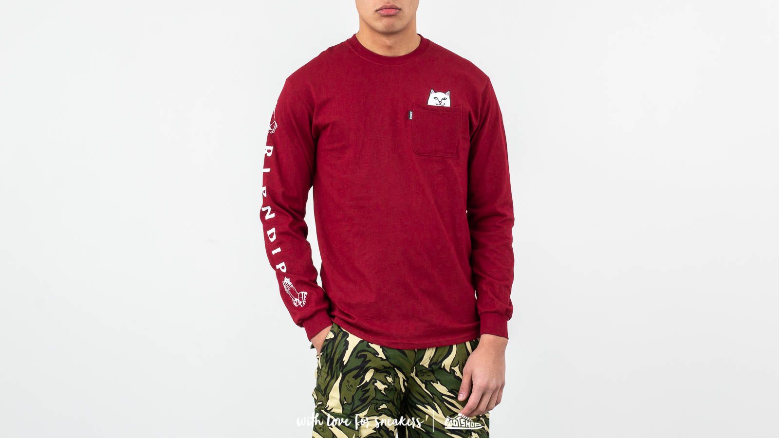 Ripndip Lord Nermal Tee - Long-sleeved T-shirt - HD Wallpaper 