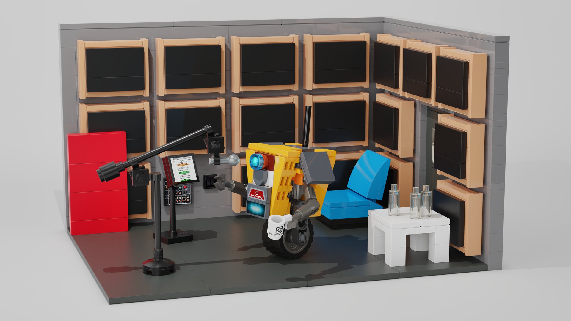 Lego Claptrap Instructions - HD Wallpaper 