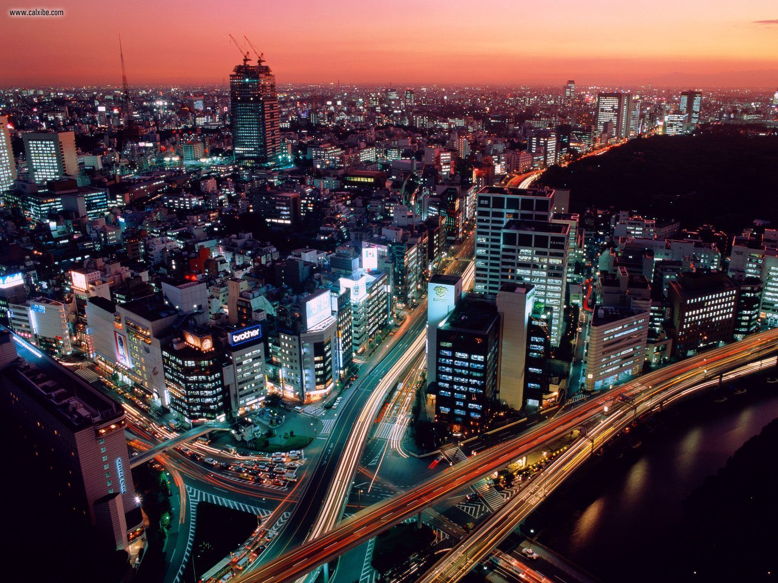 Aerial View Of Japan - HD Wallpaper 