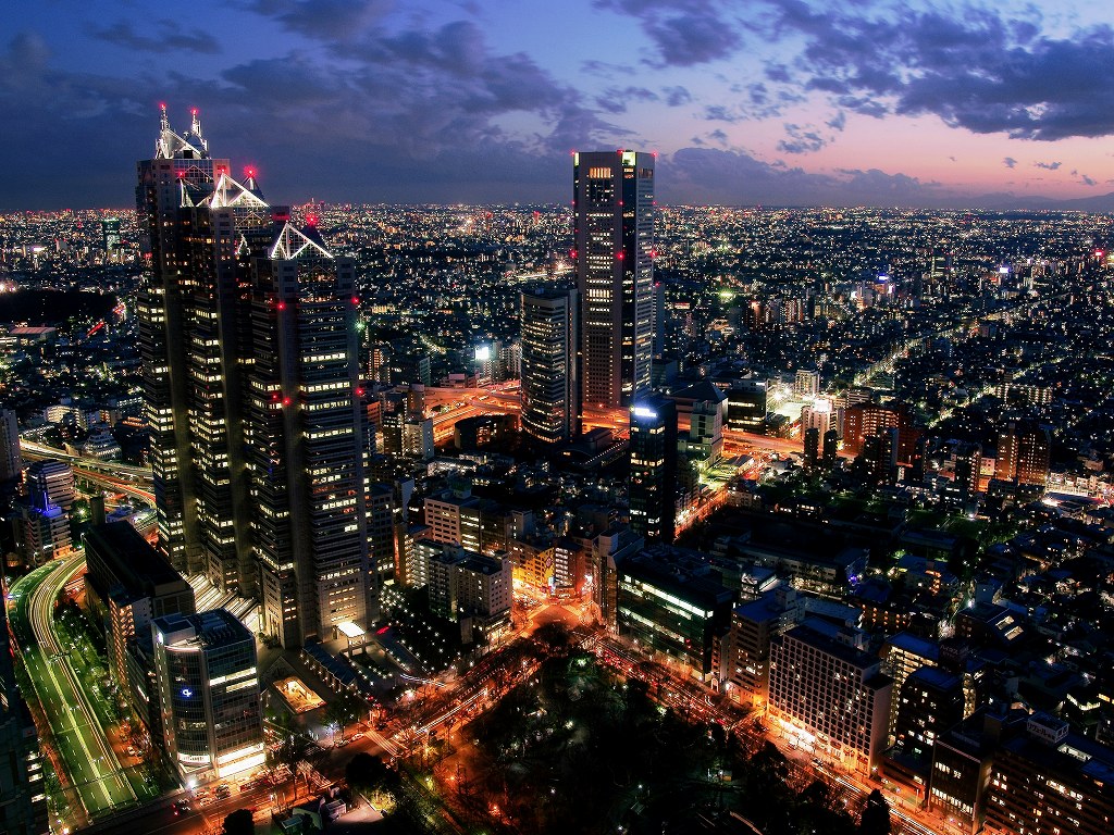 Tokyo Megacity - HD Wallpaper 