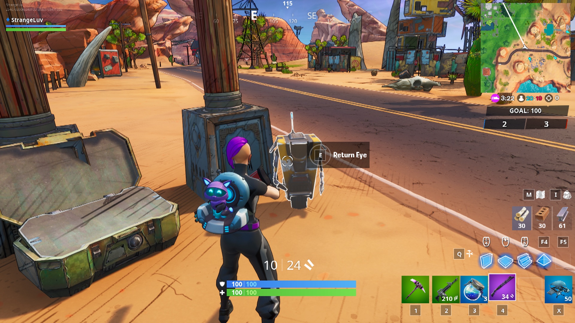 Claptrap Pandora Location In Fortnite - Pc Game - HD Wallpaper 