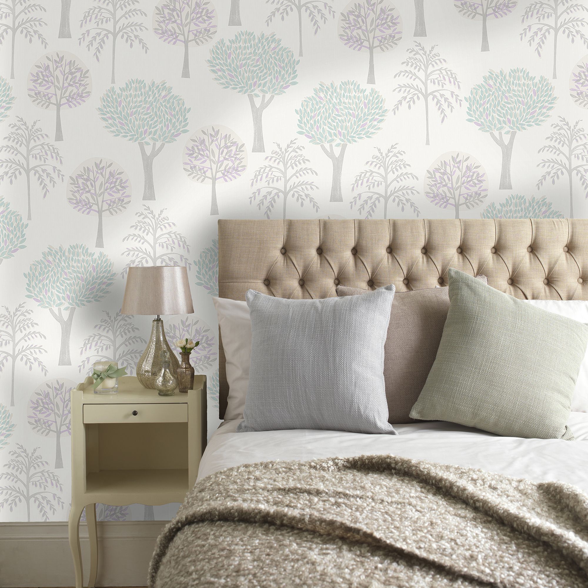 Holden Eden Bloom Floral Pattern Wallpaper Tree Leaf - HD Wallpaper 