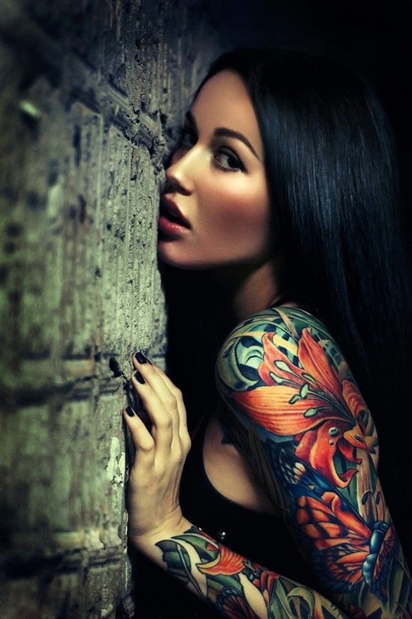 Women Tatto Ideas - Full Sleeve Tattoos For Women - HD Wallpaper 