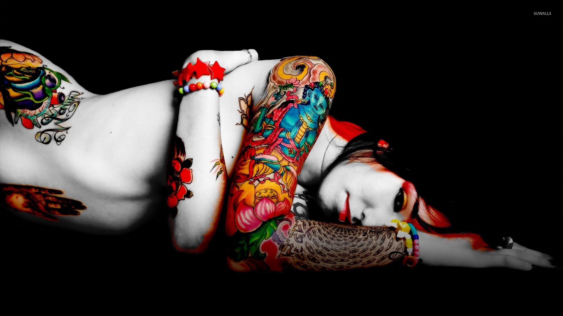 Tattoo Wallpapers Widescreen - HD Wallpaper 