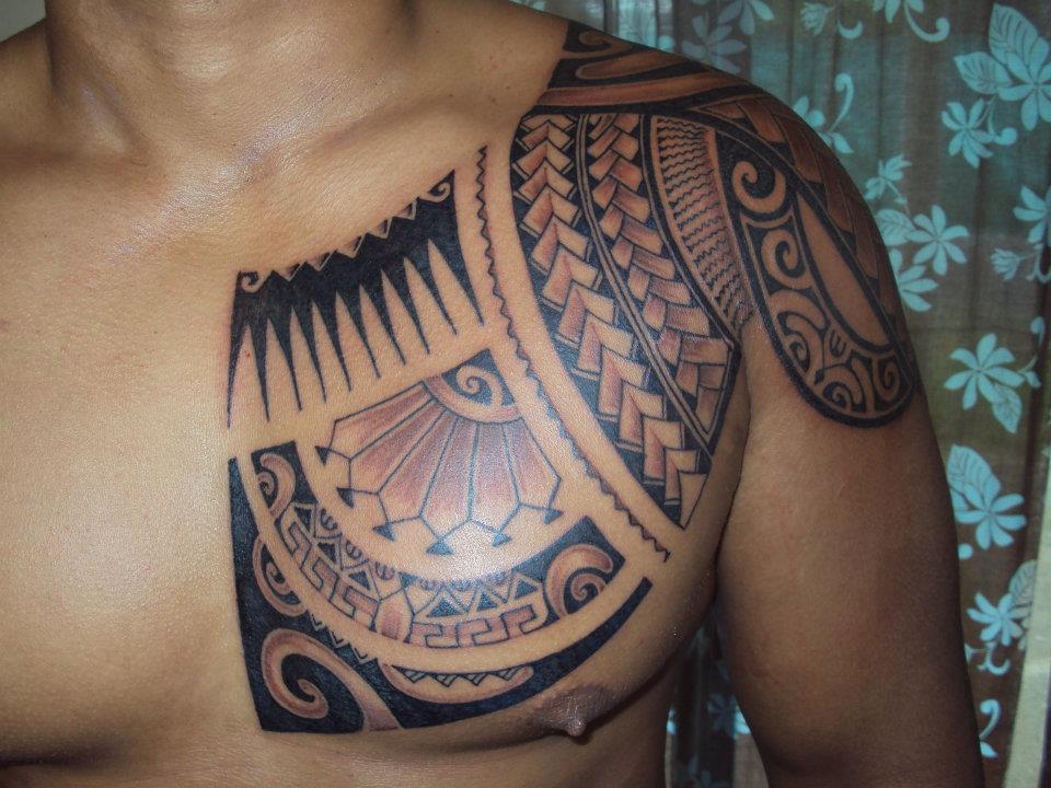 Tatuajes Wallpaper - Tribal Chest Tattoo Designs - 960x720 Wallpaper -  