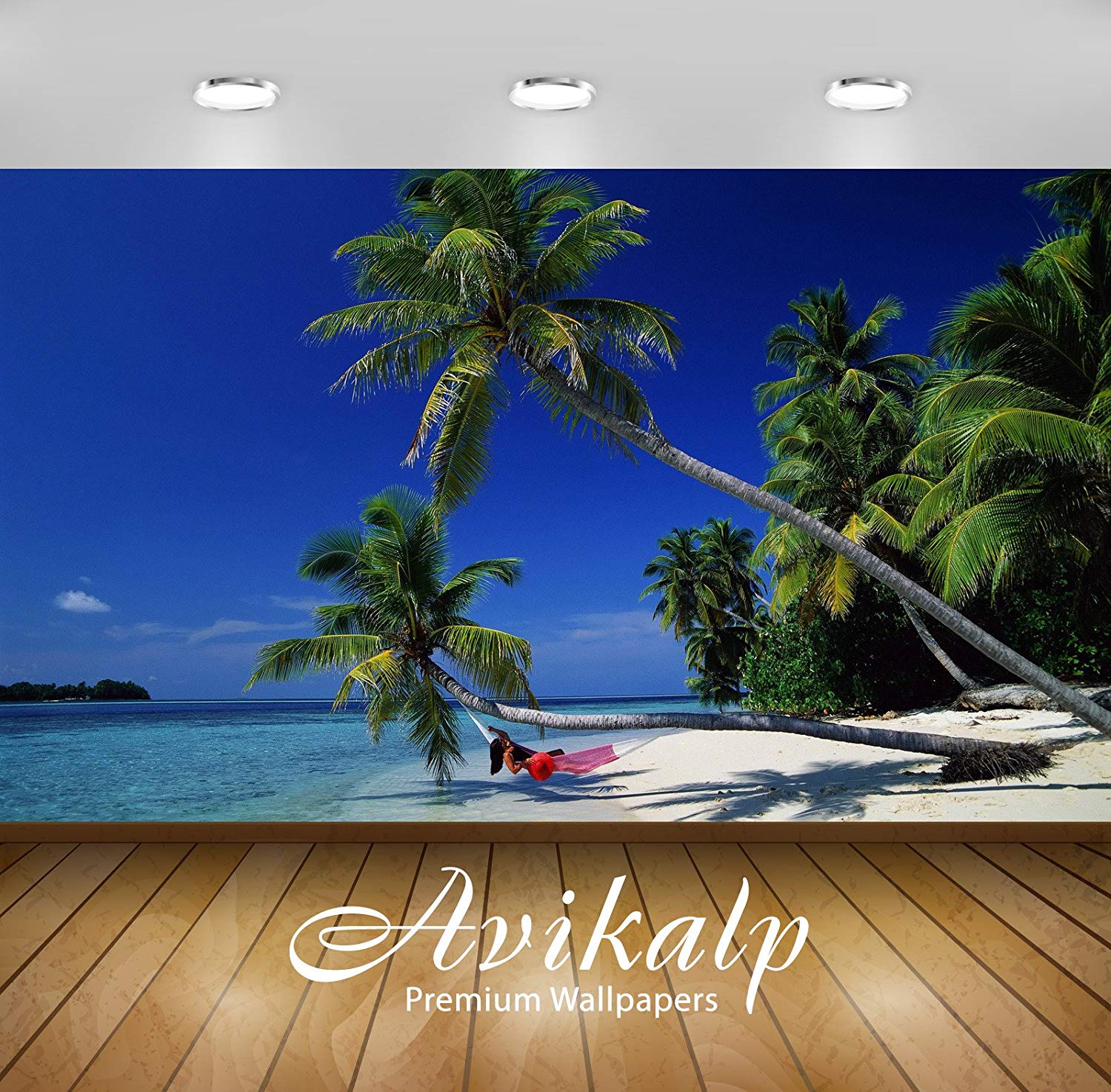 Avikalp Exclusive Awi6972 Girl Relaxing In A Hammock - Море Баунти - HD Wallpaper 