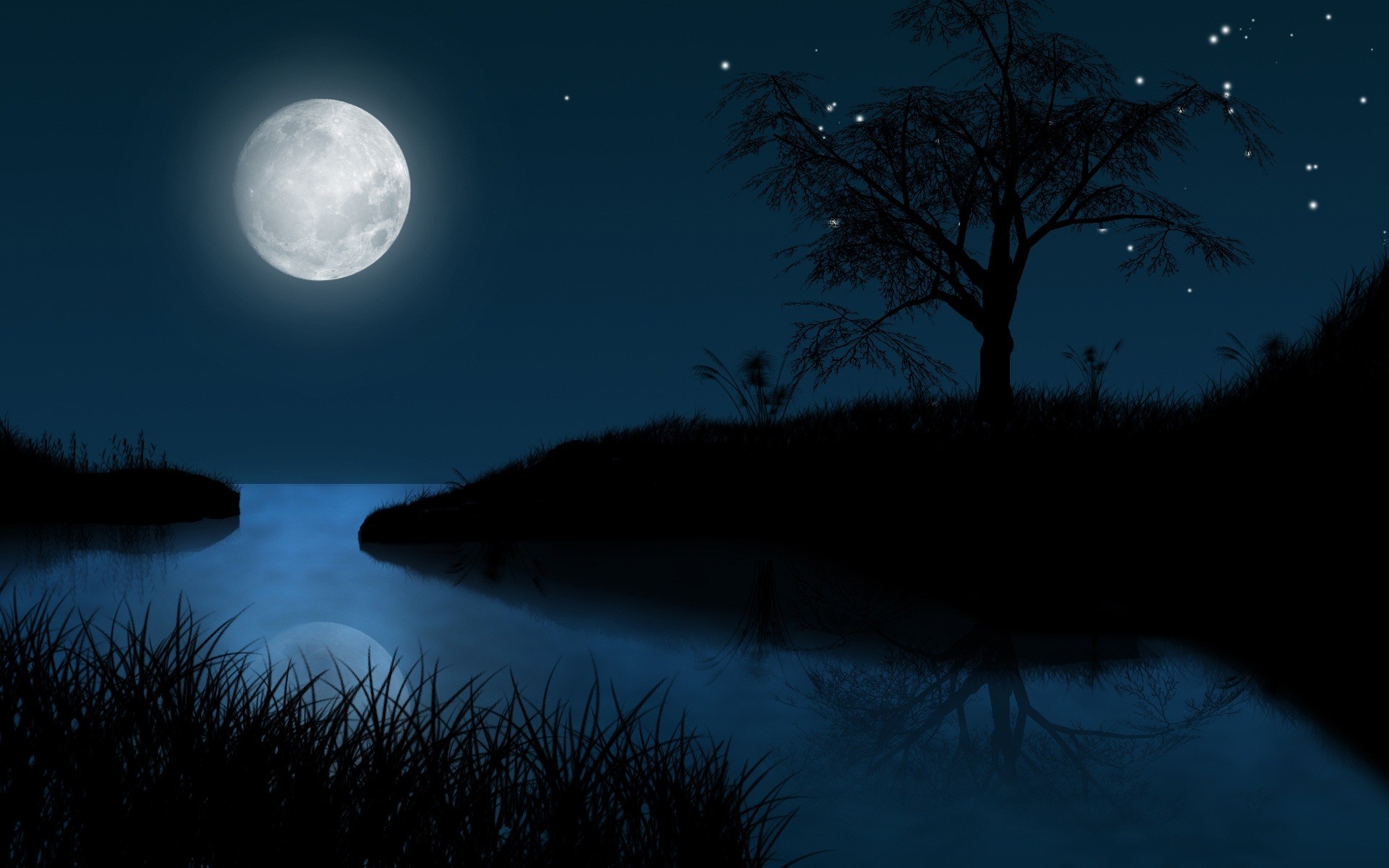 Moon Wallpaper Full Hd - HD Wallpaper 