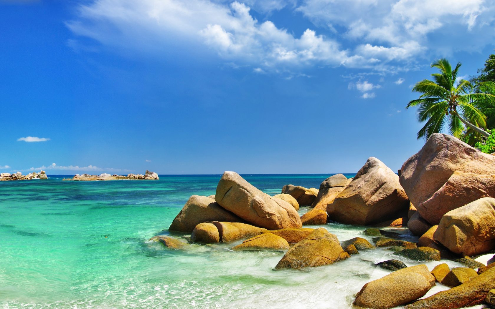 Beach Wallpaper High Resolution - HD Wallpaper 